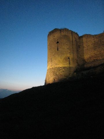 Les ruines de l'extrieur