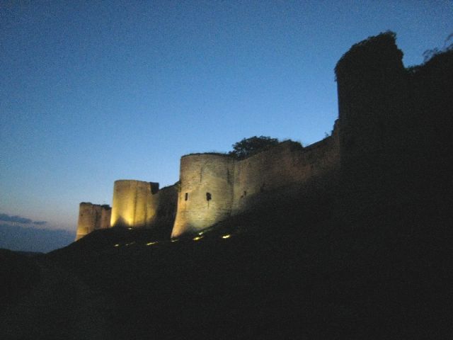 Les ruines de l'extrieur
