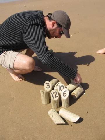 Sur la plage