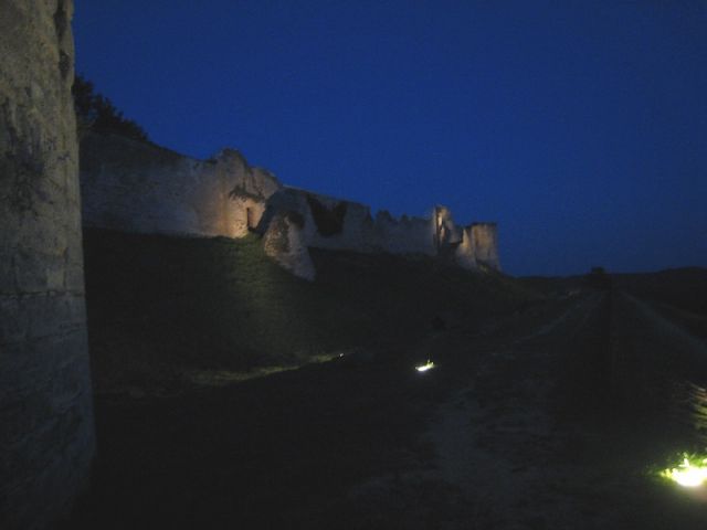Les ruines de l'extrieur