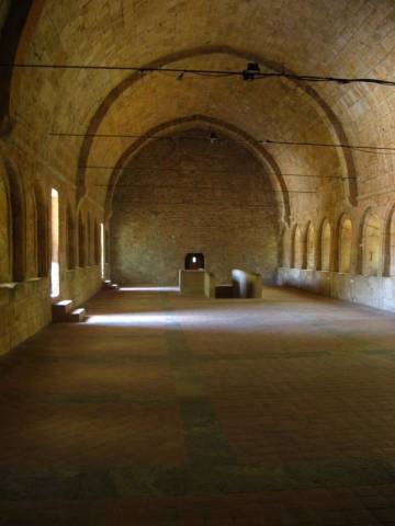 Intrieure de l'abbaye