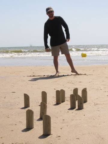 Sur la plage