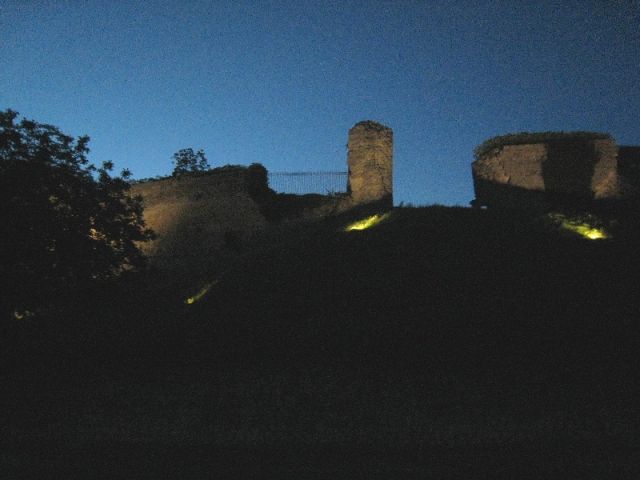 Les ruines de l'extrieur