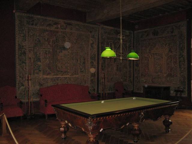 La salle de billard