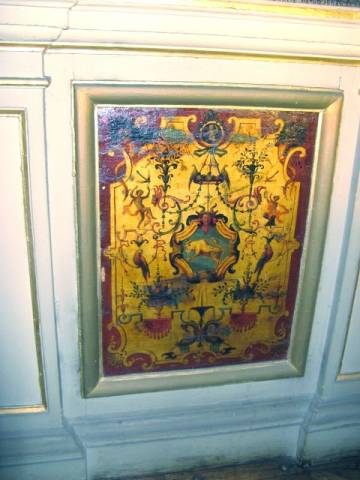 Peinture sur boiserie
